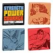 Justice League Magnet 4-Pack